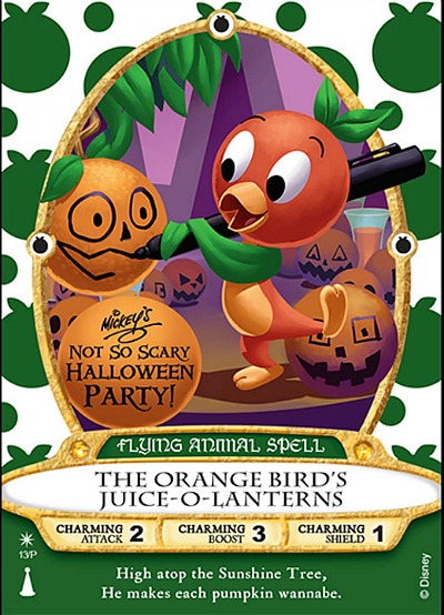 2018 MNSSHP Sorcerers of the Magic Kingdom Party Card