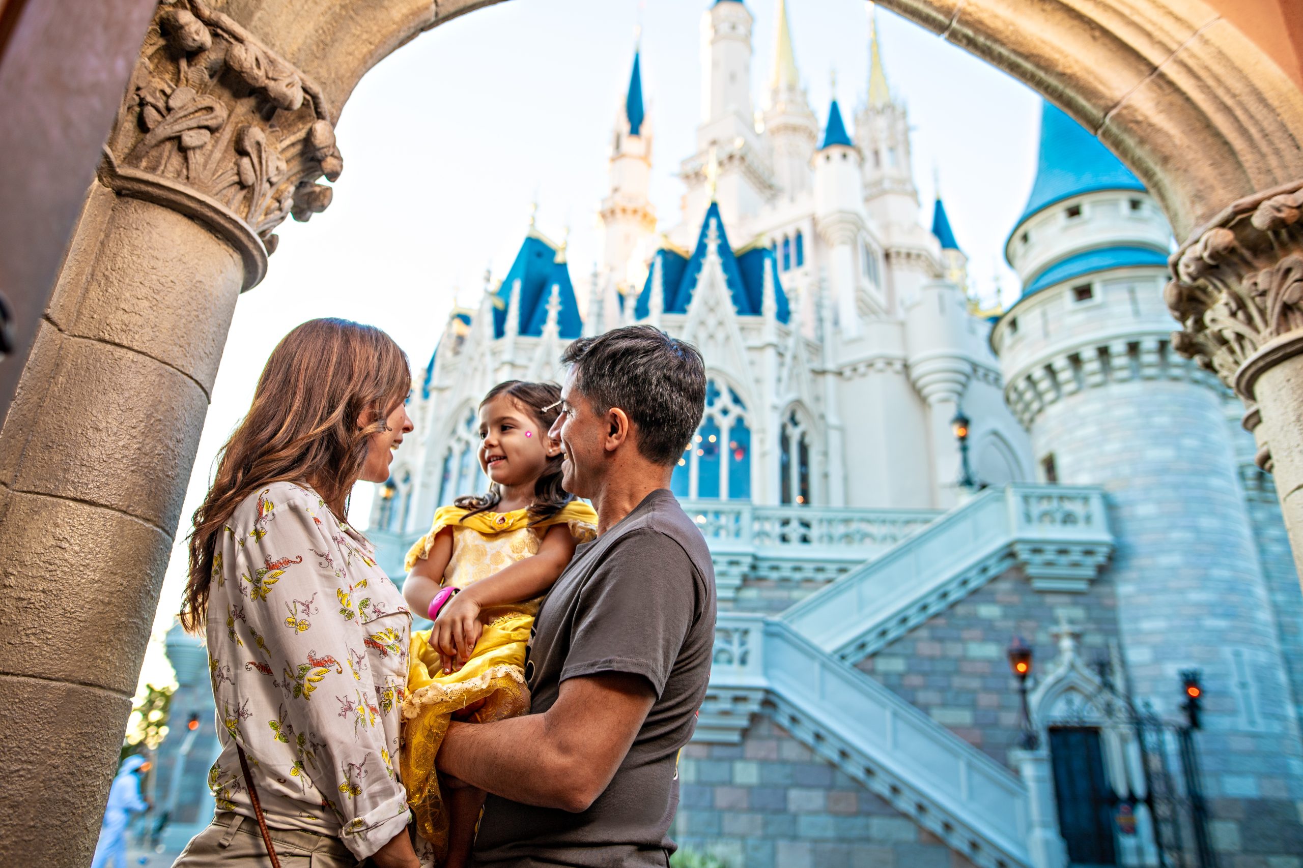 Family at Walt Disney World