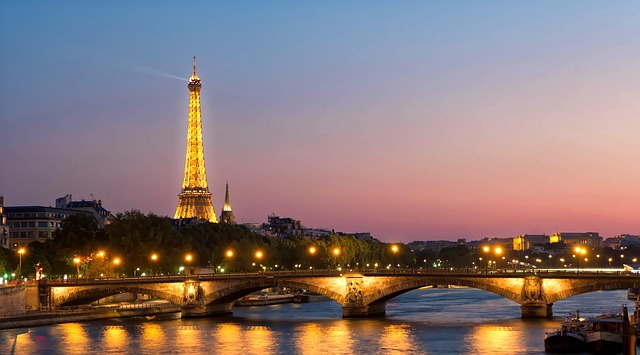 Eiffel Tower in Paris, France