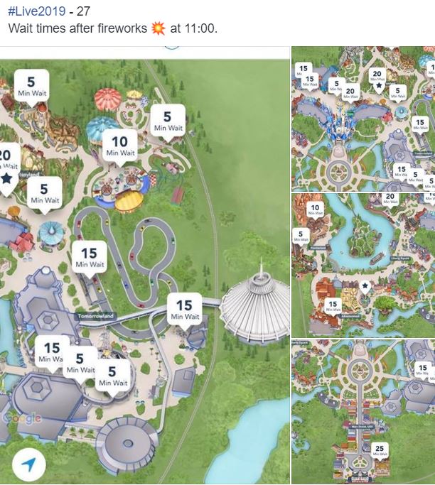 FastPass+ Wait Times After MNSSHP Fireworks