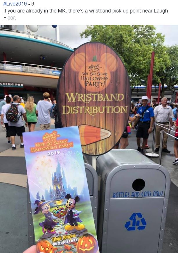 MNSSHP Wristbands are available throughout the park