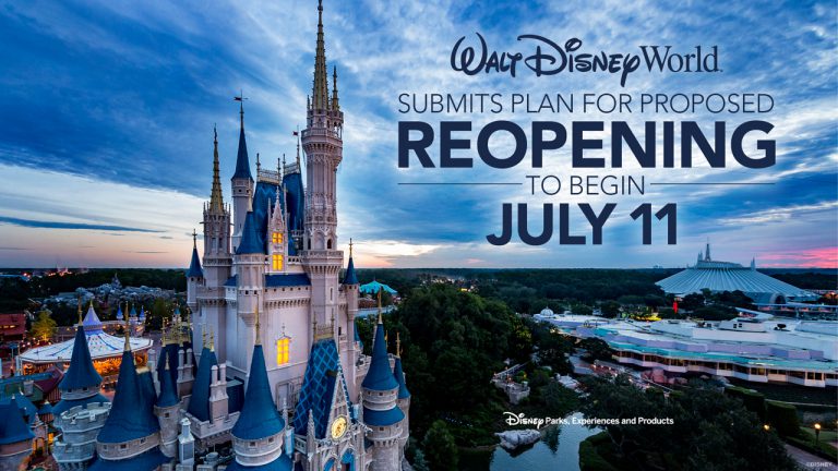 Reopening of Walt Disney World