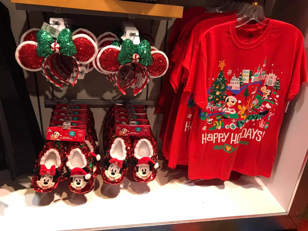 Holiday Apparel and Accessories at Walt Disney World