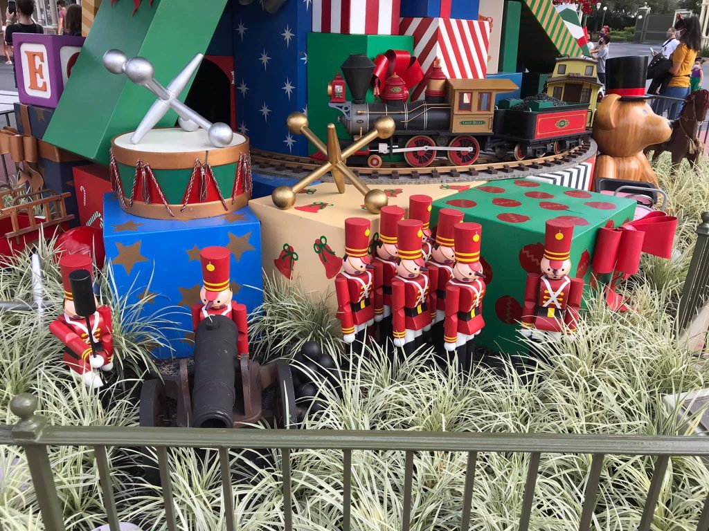 Christmas Display at Walt Disney World