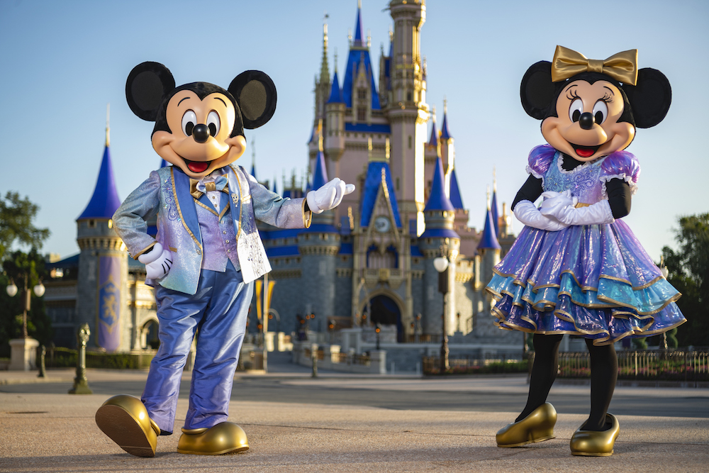 Mickey and Minnie at Walt Disney World
